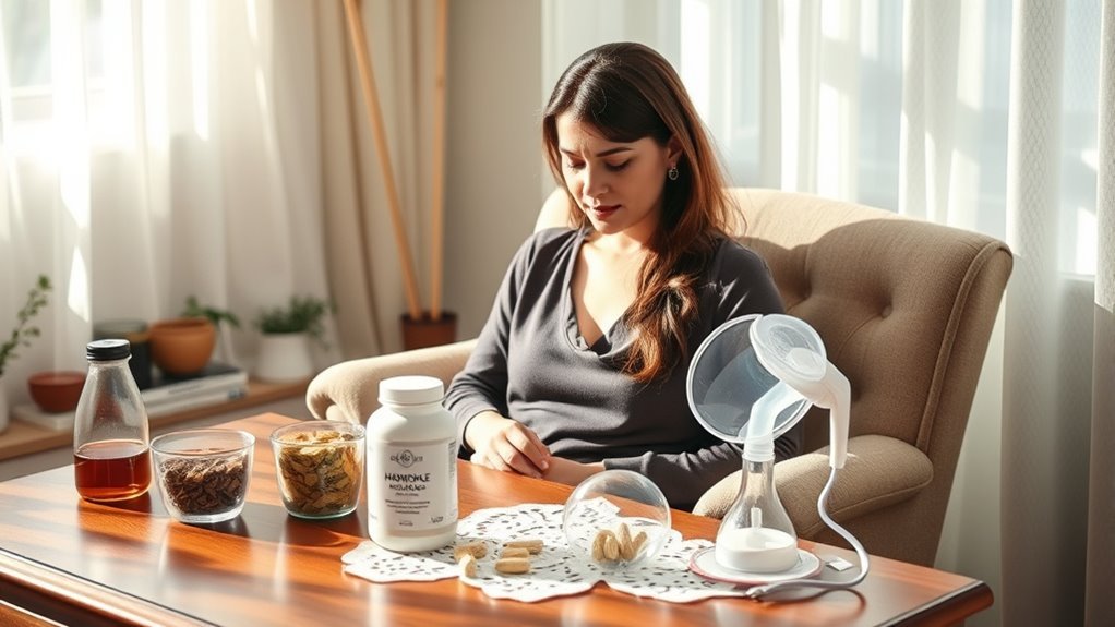 hormonal stimulation for lactation