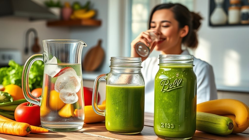 hydrate eat balanced nutrients