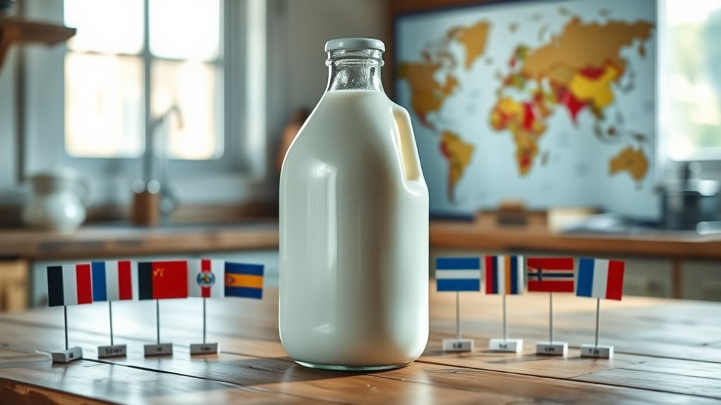 international milk measurement differences