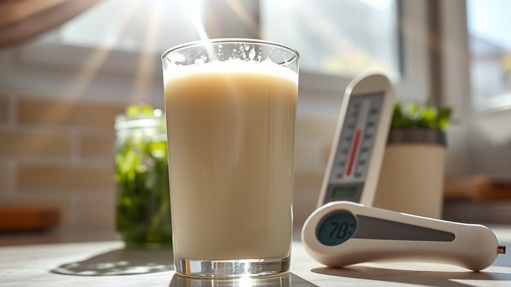 keep milk cold always