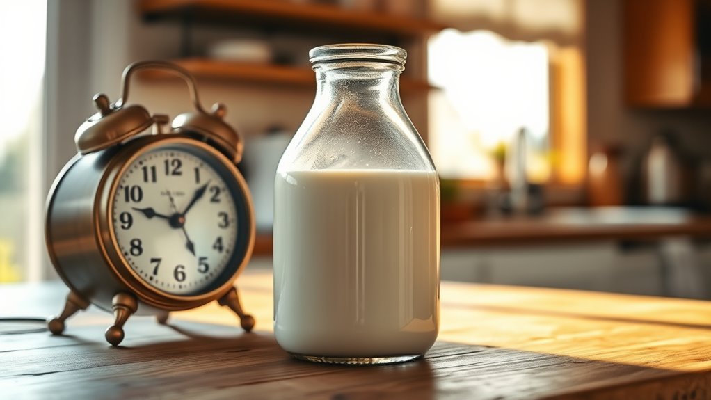 limit milk at room temperature
