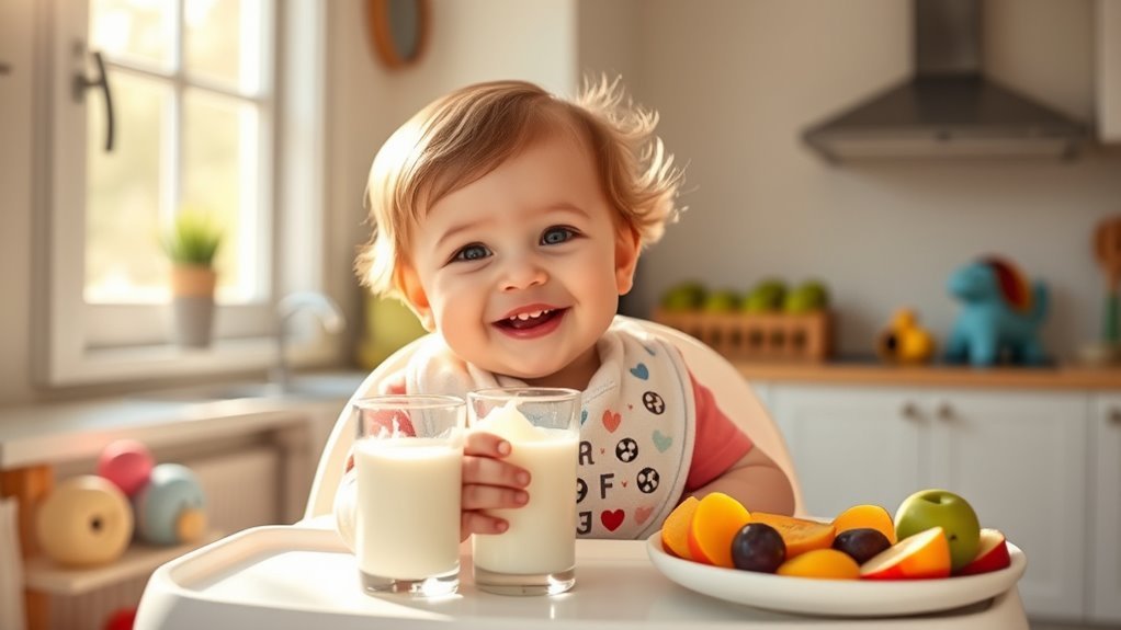 limit milk ensure balanced nutrition
