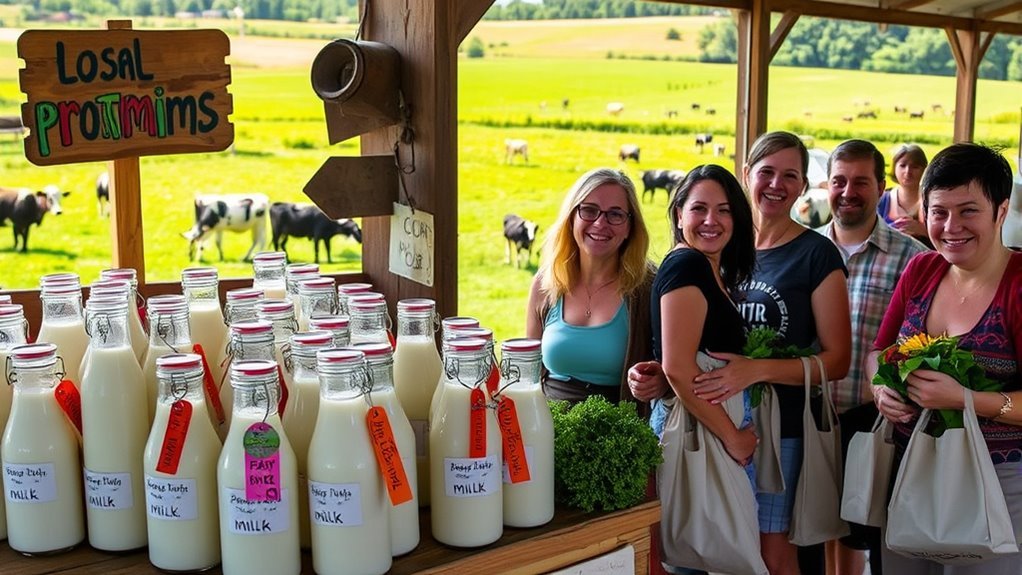 local farm raw milk