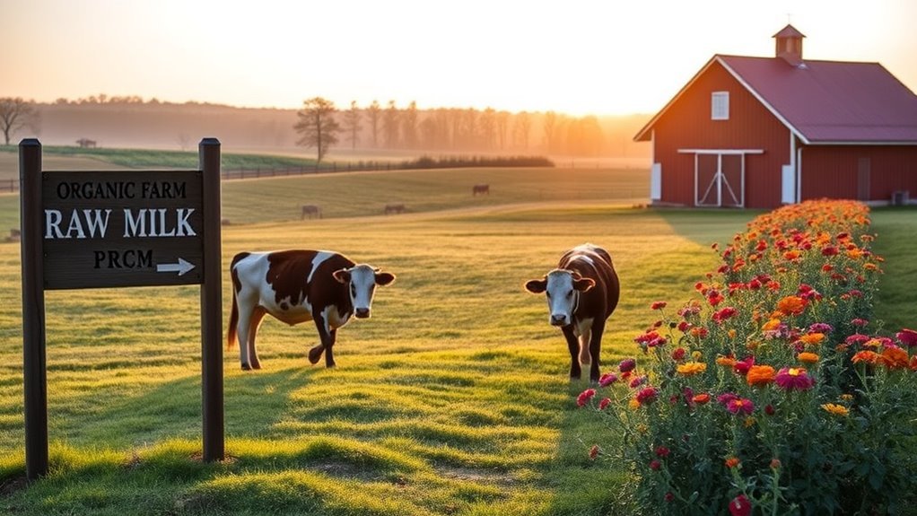 local organic raw milk sources