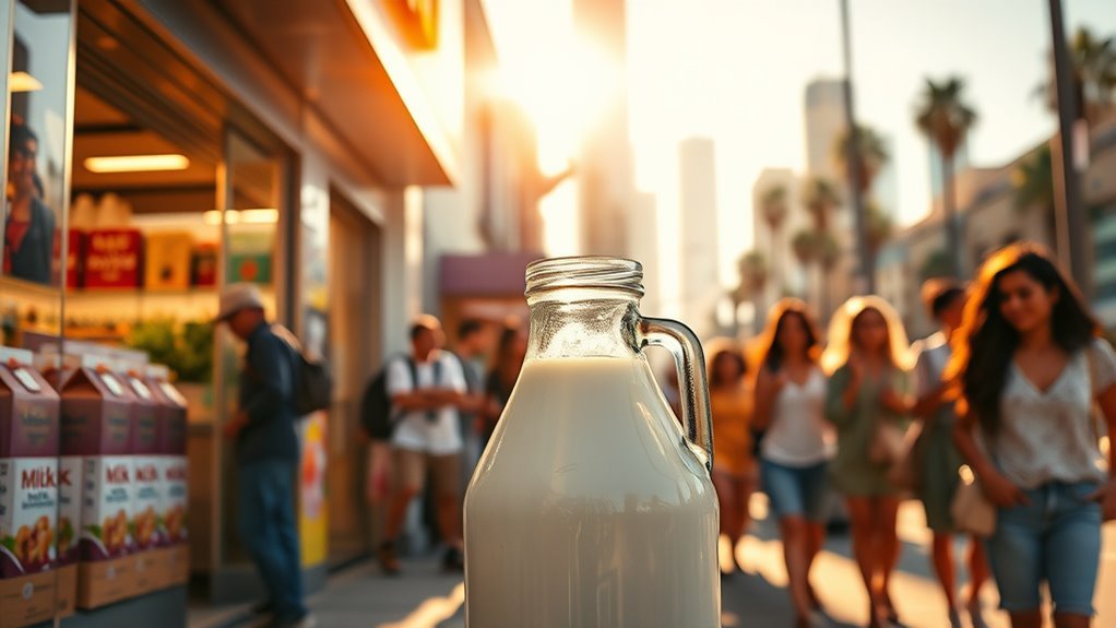 los angeles milk price factors