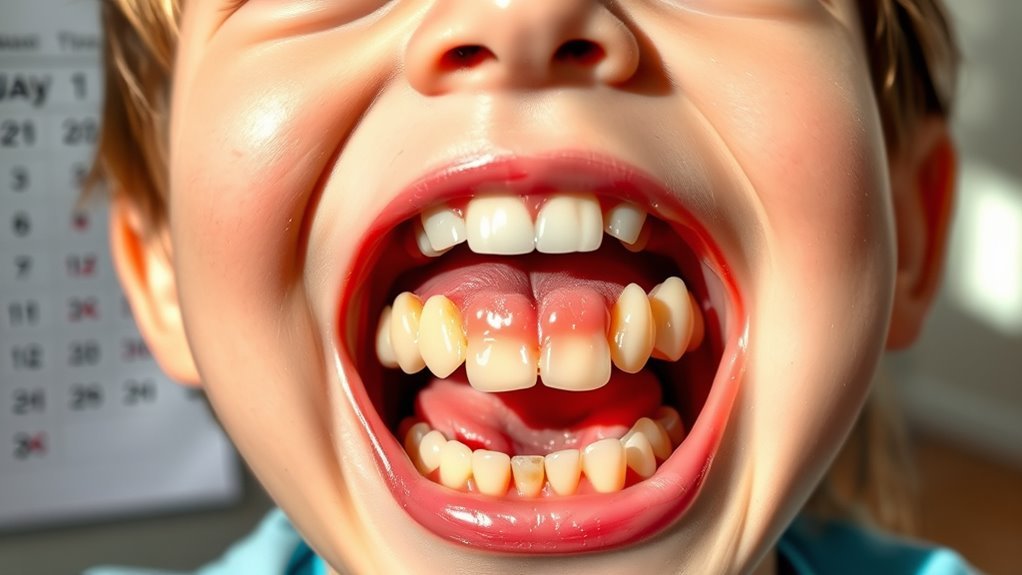 losing milk teeth timeline