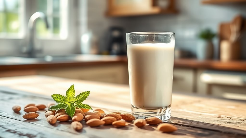 low calorie almond milk