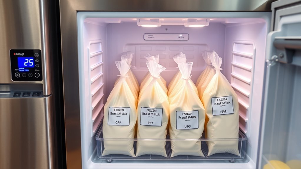 maintain consistent freezing temperature