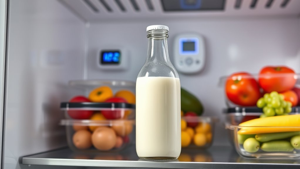 maintain consistent refrigerator temperature