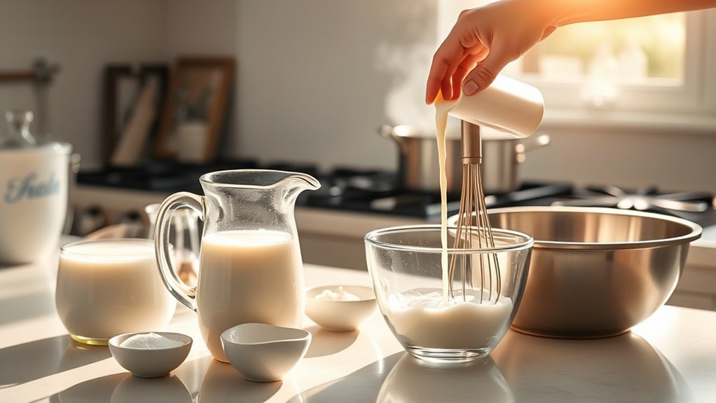 make cream from milk