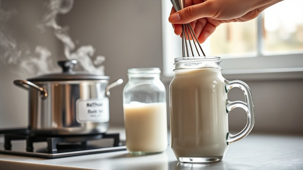 manual milk frothing techniques