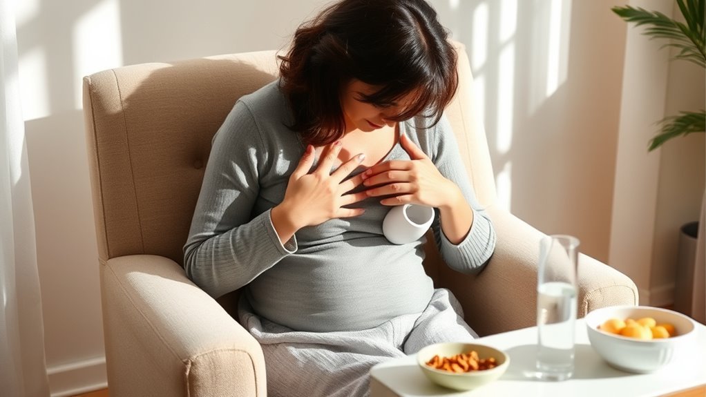 massage compression hand expression