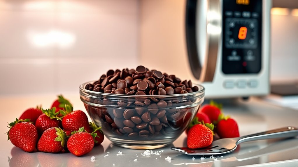 microwave milk chocolate melting