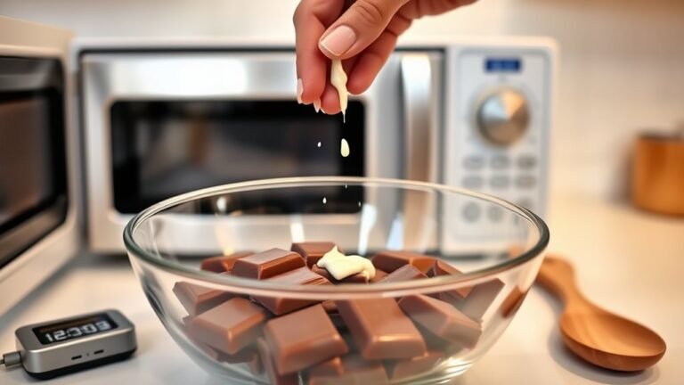 microwave milk chocolate melting