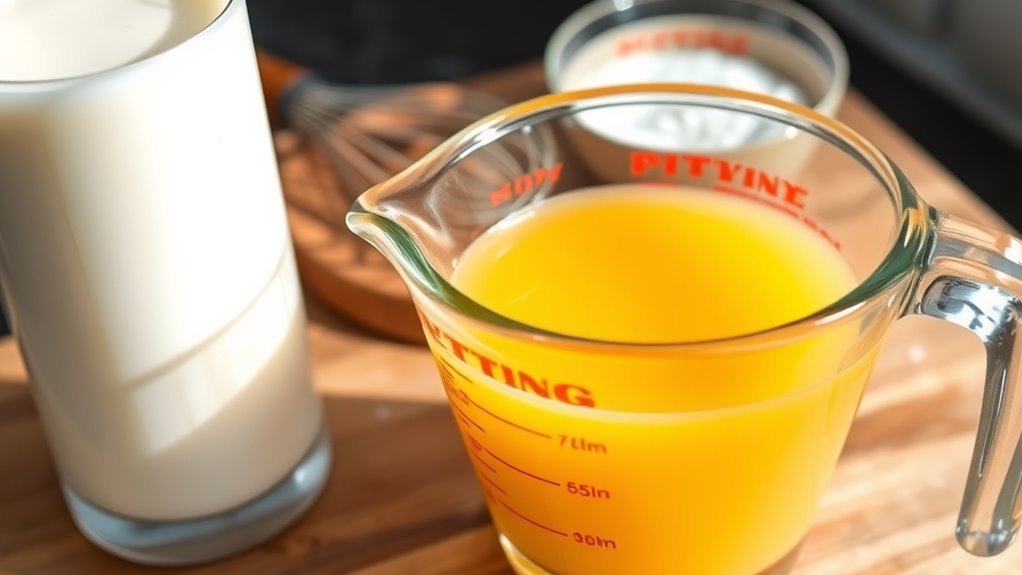 milk and butter substitute