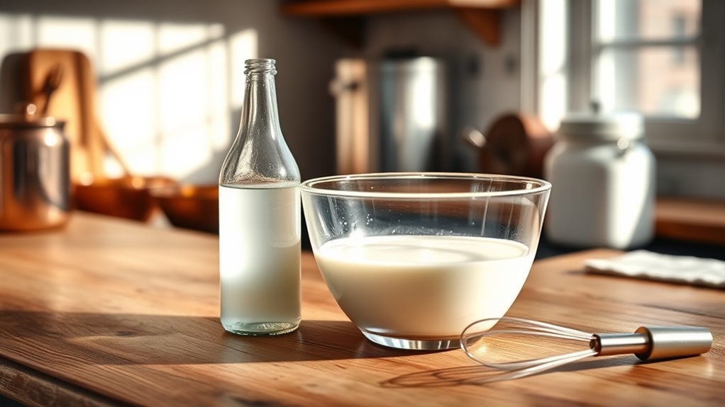 milk and vinegar substitution