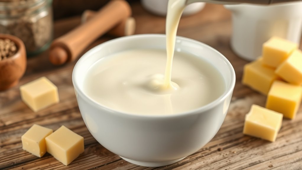 milk butter cream substitute