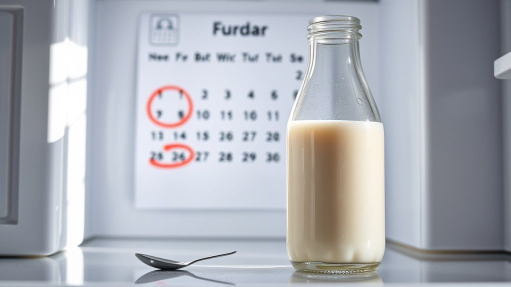 milk expiration after sell by