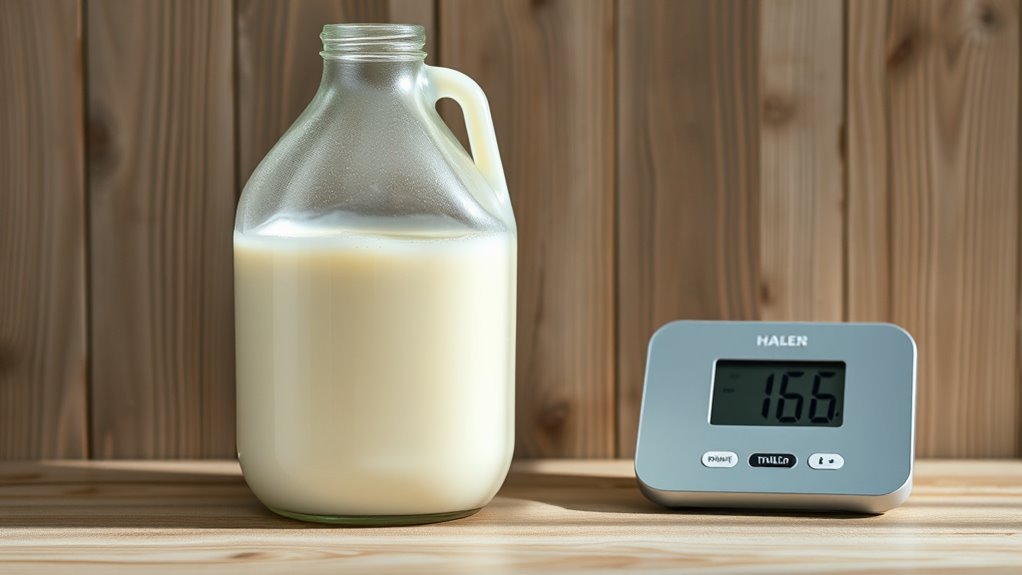 milk fat influences weight