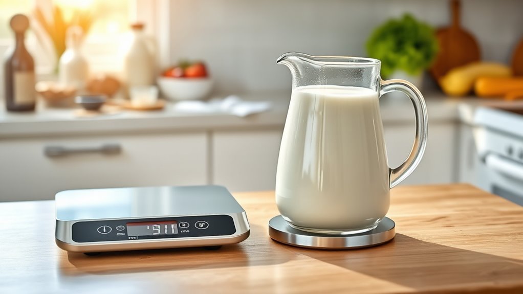 milk gallon weight comparison