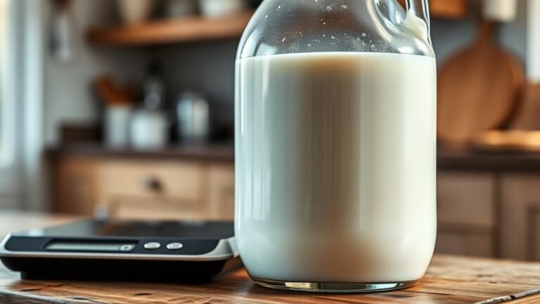 milk gallon weight details