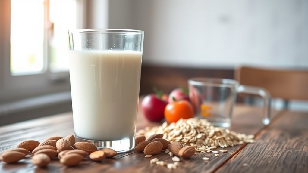 milk nutrient calorie breakdown