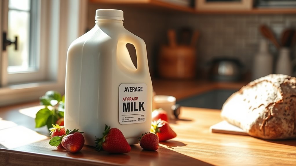 milk price slight increase