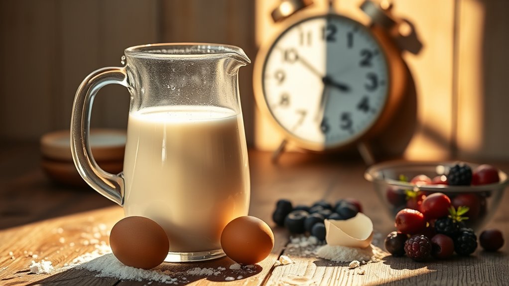 milk s safe outdoor duration