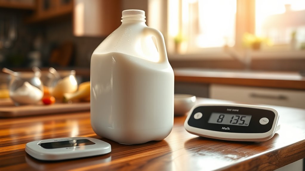 milk s weight exceeds water