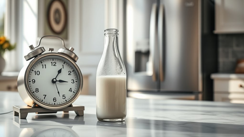 milk safe time limits