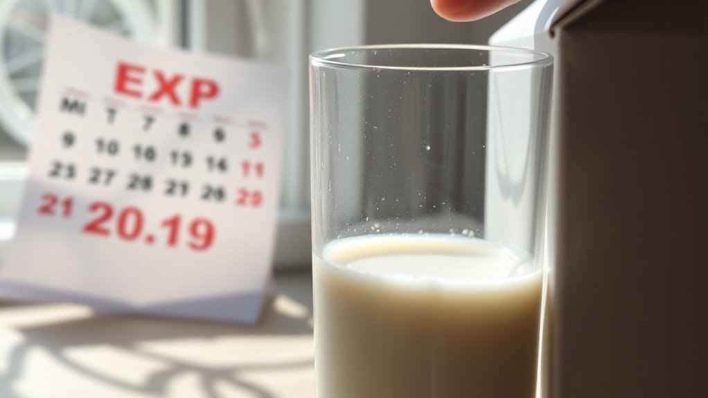 milk safety and spoilage signs