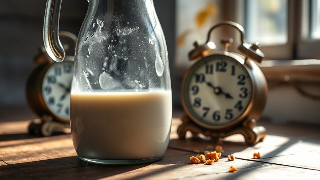 milk shelf life after opening