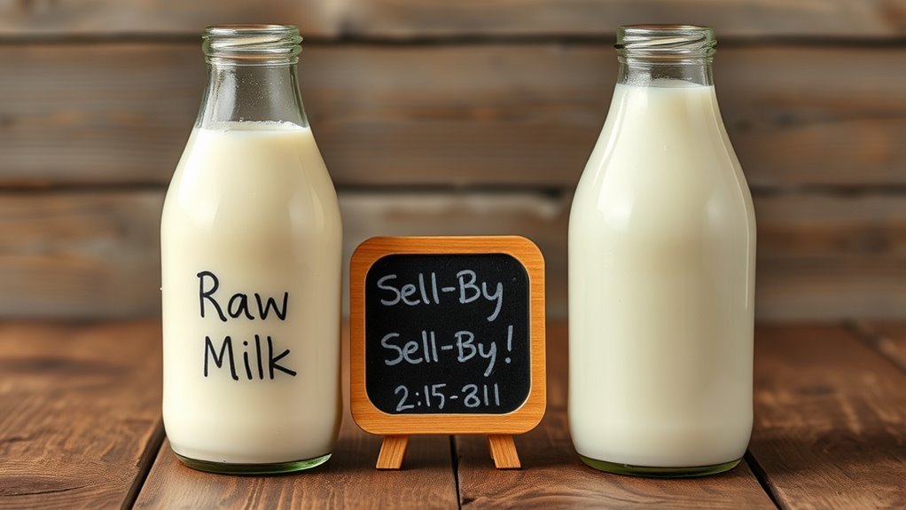 milk shelf life comparison