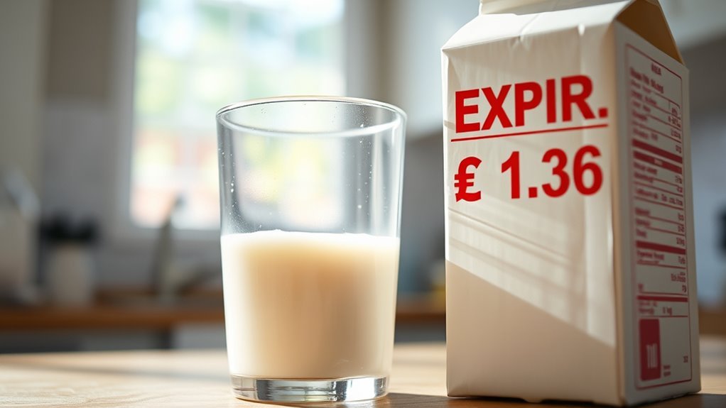 milk shelf life guidelines