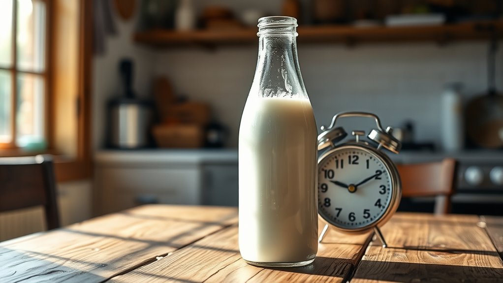 milk should be refrigerated promptly