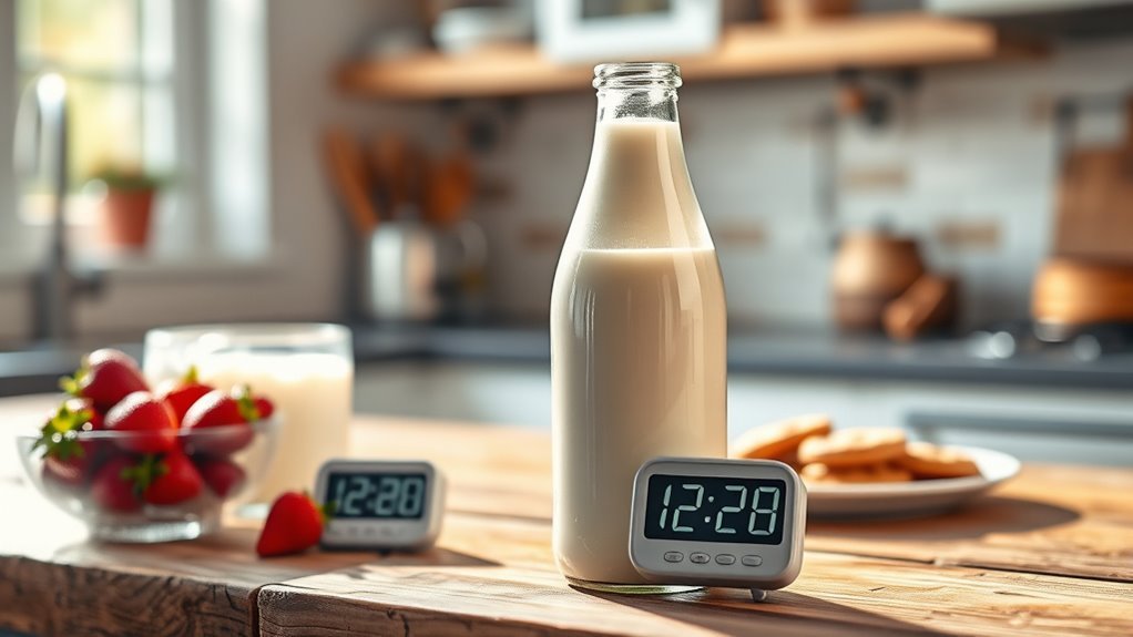 milk should not stay out