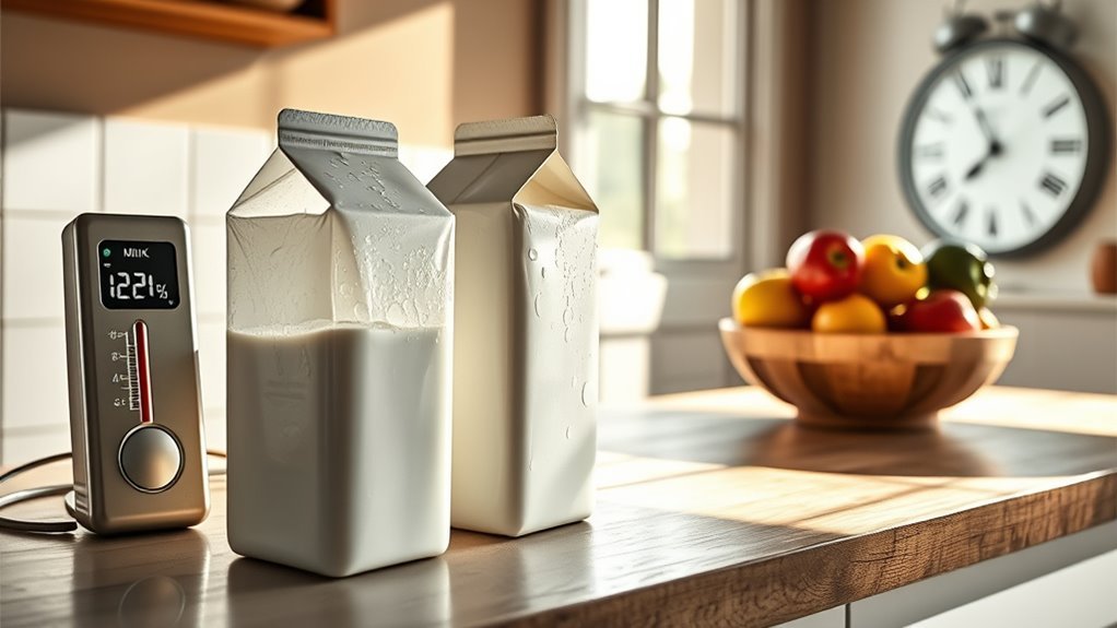 milk spoilage factors outdoors