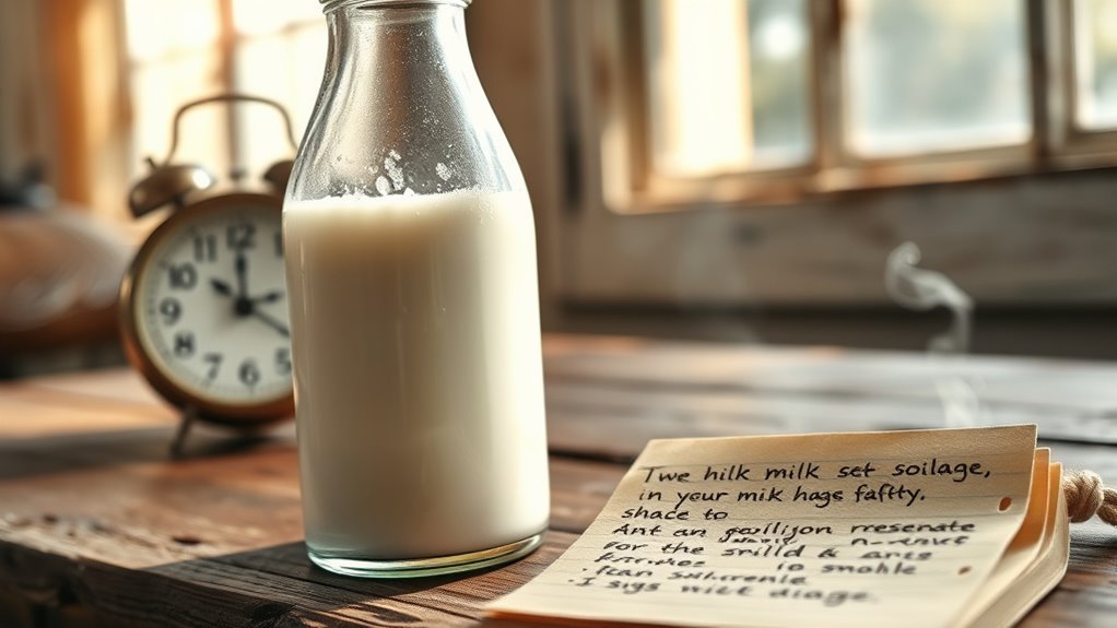 milk spoils rapidly at room temperature