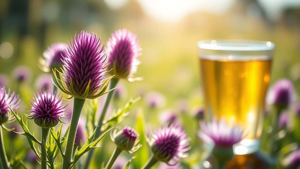 milk thistle supports liver health