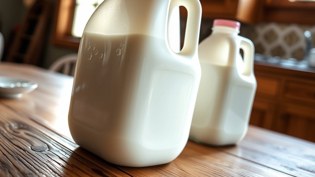 milk weight per gallon