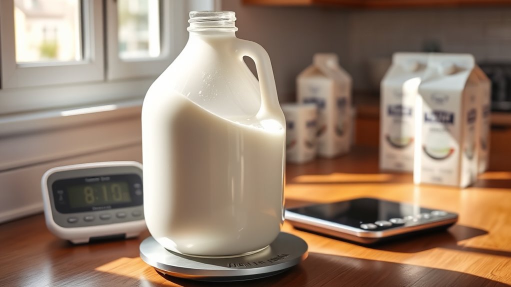 milk weight variability factors