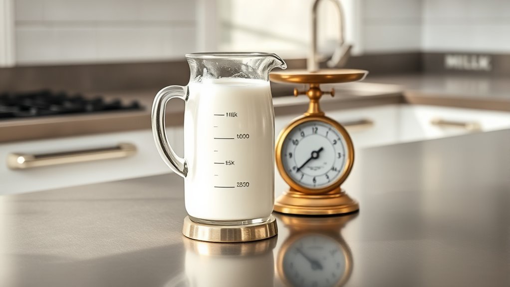 milk weight varies factors