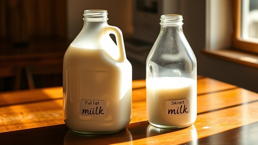 milk weight varies slightly