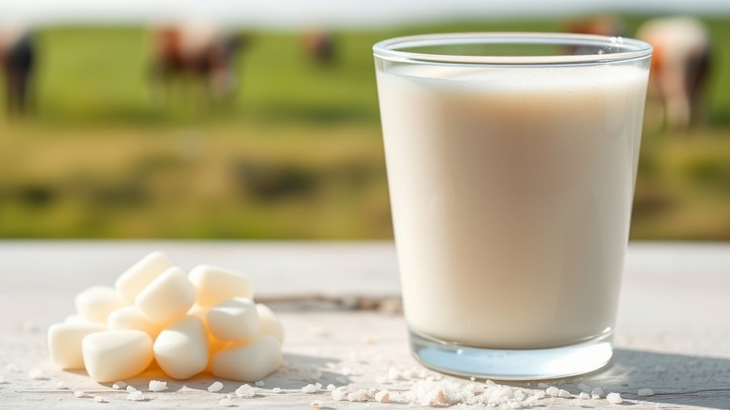 natural nutrient rich milk