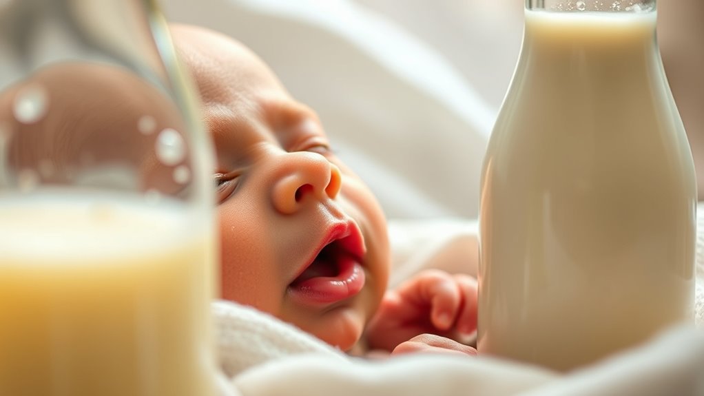 newborns small initial intake