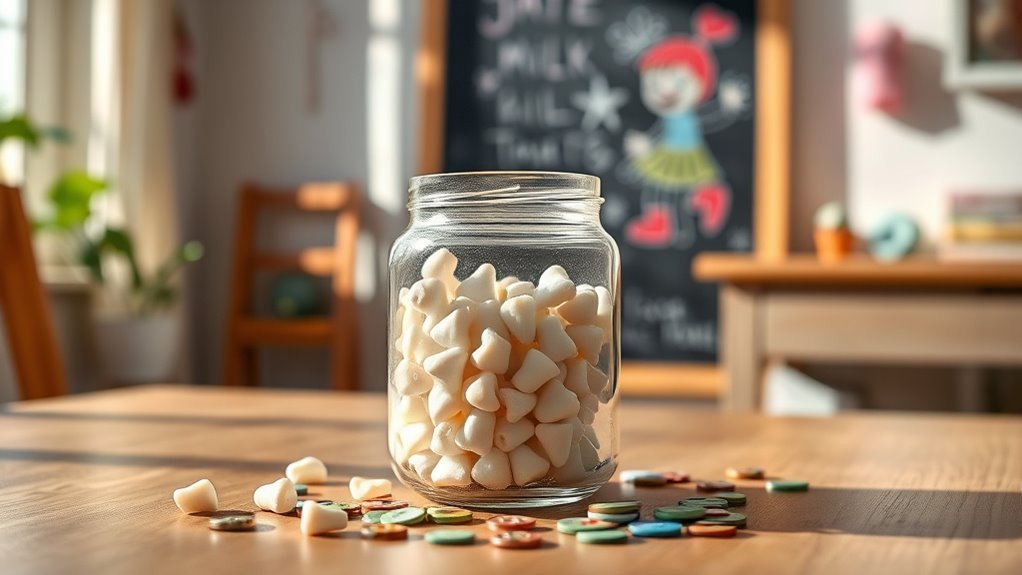 number of milk teeth lost