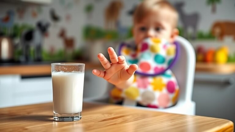 one year old milk intake