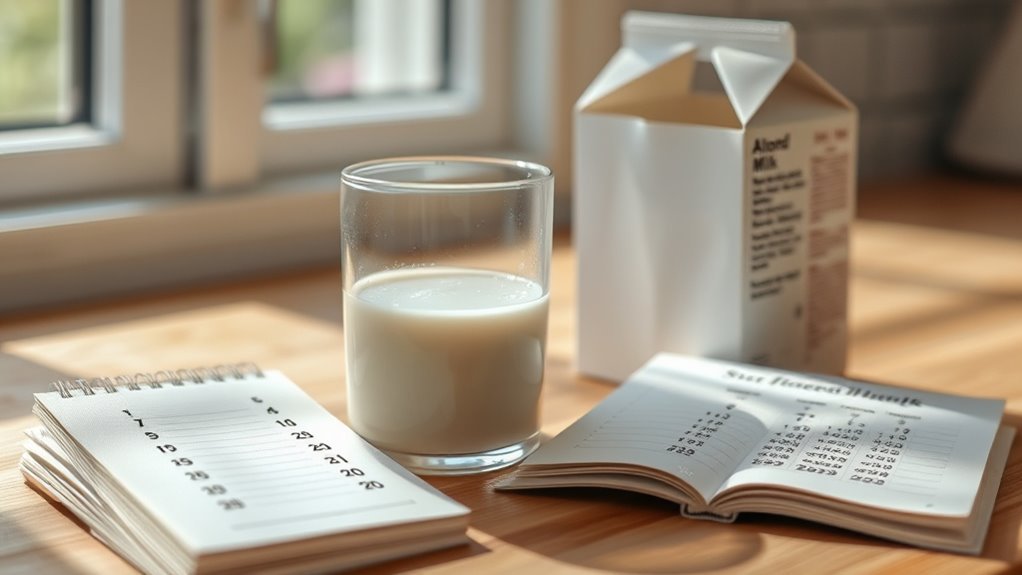 open almond milk shelf life