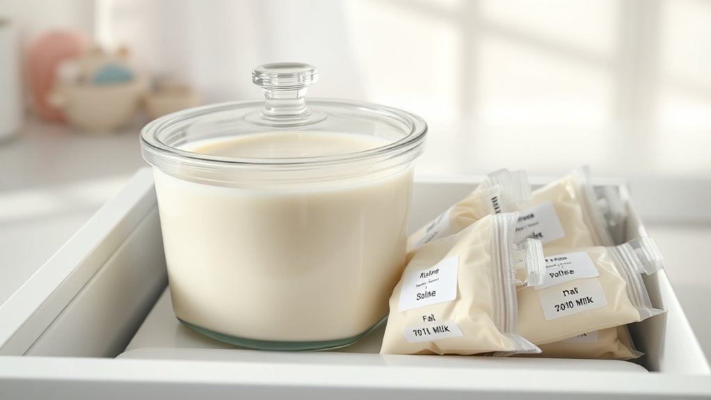 optimal breast milk storage guidelines