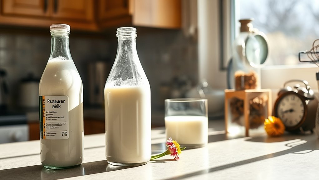 pasteurized milk lasts longer